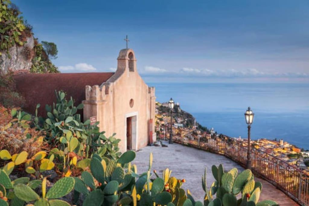 La Chicca Sicily Holiday House Castelmola Exterior foto